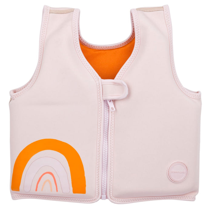 Lifejacket, Desert Palms - Powder Pink (2-3 jaar)