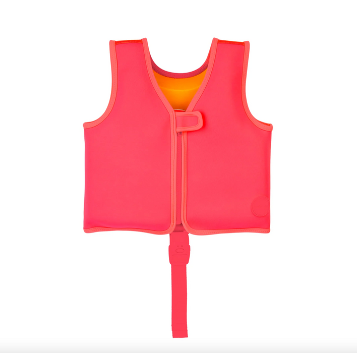 Lifejacket, Mermaid Magique - Neon Pink (2-3 jaar)