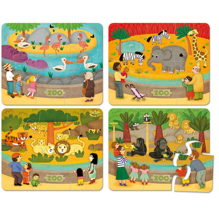 Puzzel - dierentuin