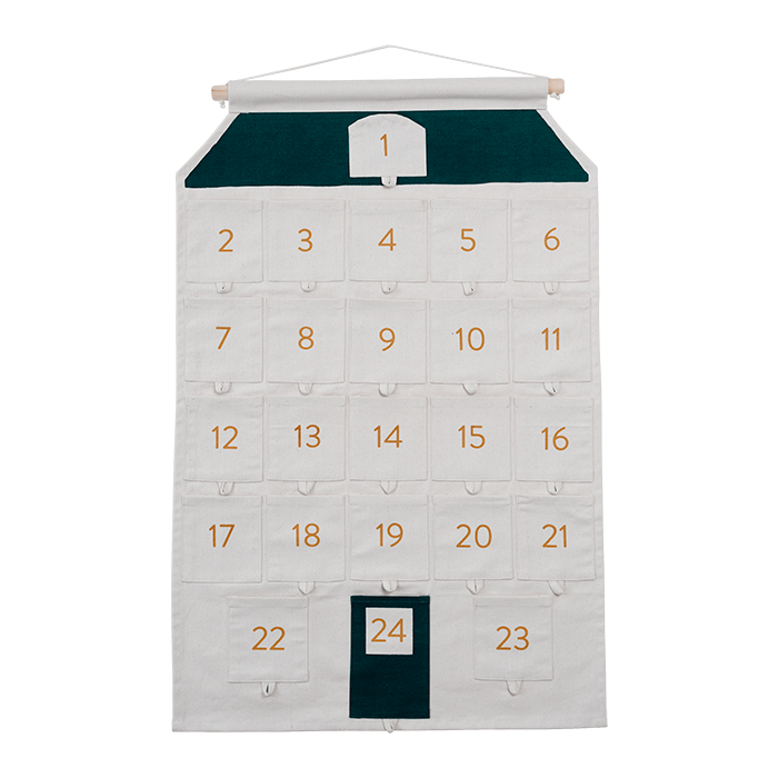 Muurkalender, huis