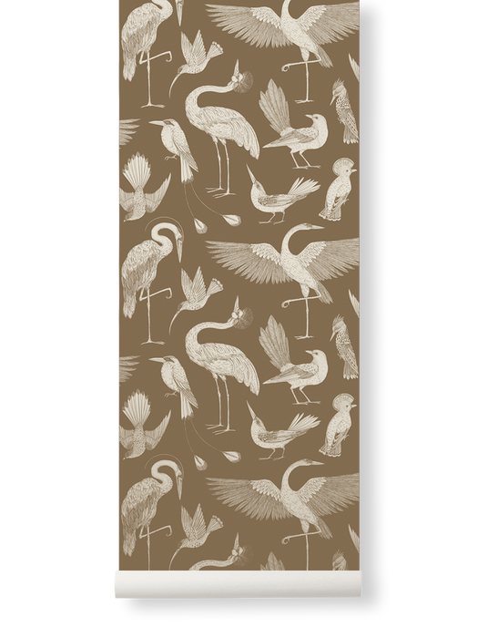 Katie Scott Wallpaper - Birds - Sugar Kelp