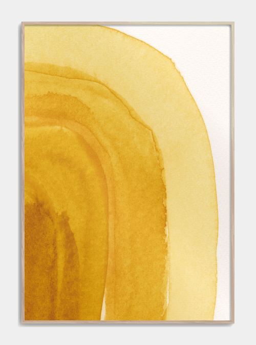 Yellow Shades Poster, M (50x70, B2)