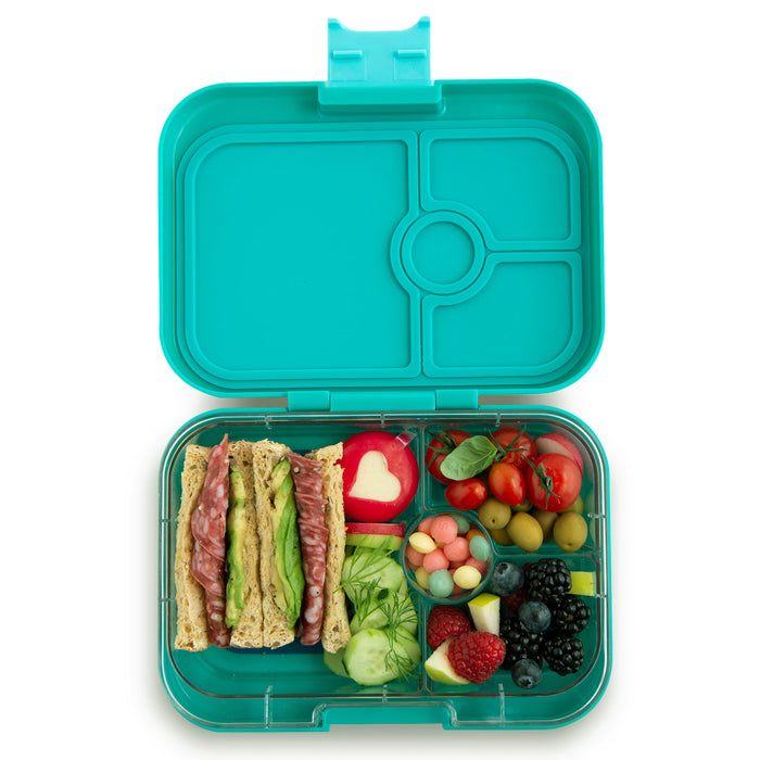 Lunchbox, origineel (4 compartimenten) - Misty Aqua (levering: week 6)