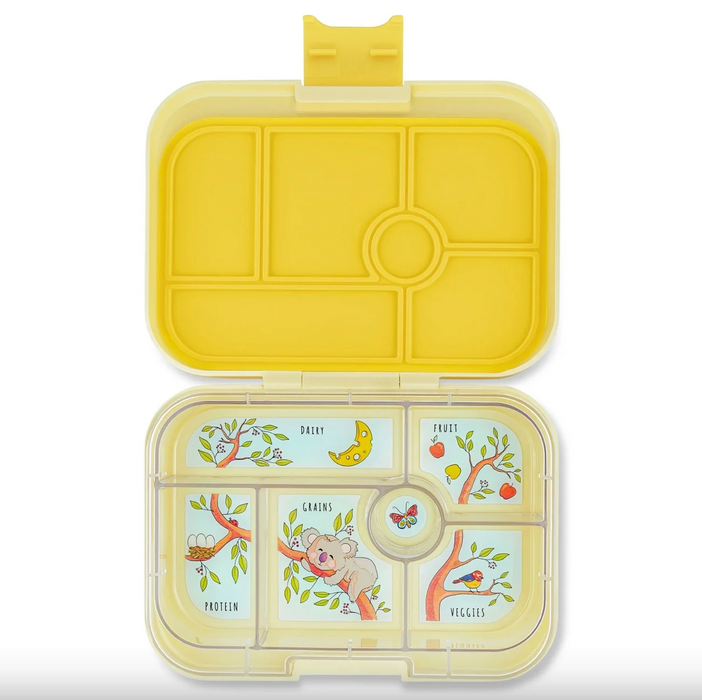 Lunchbox, origineel (6 compartimenten) - Sunburst Yellow