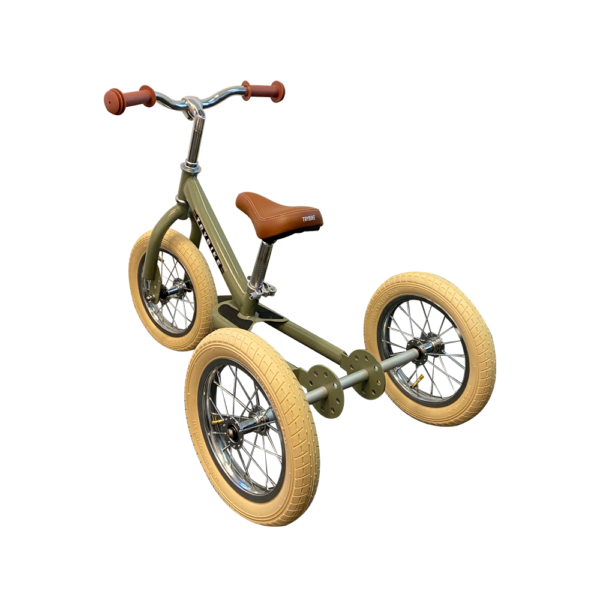 3-hjulig löparcykel i metall - Grön - Image 3